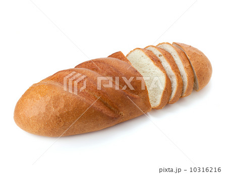 Sliced long loaf bread 10316216