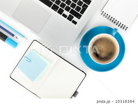 Coffee cup and office supplies 10316364