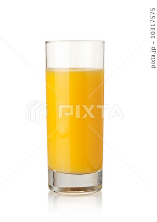 Orange juice in highball glass Orange juice in highball glass 10317575
