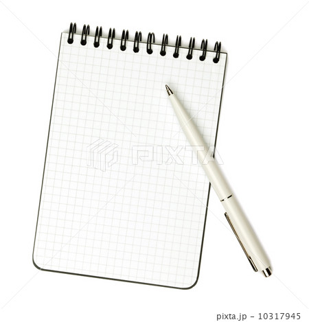 Pen on notepad 10317945