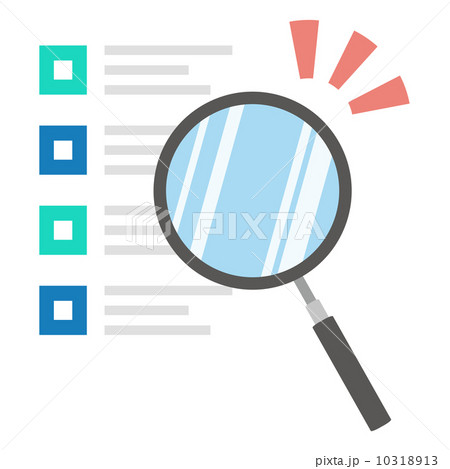 ワードサーチのイラスト素材