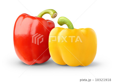 Two bell peppers Two bell peppers 10321918