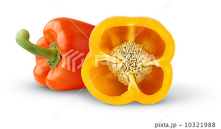 Two bell peppers Two bell peppers 10321988