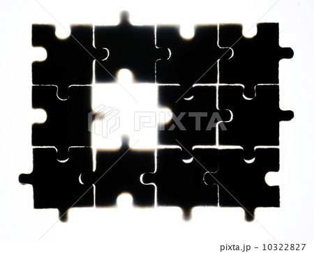 Wooden puzzle and backlight background 10322827