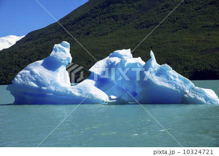 エル・グラシアレス国立公園の氷塊 10324721