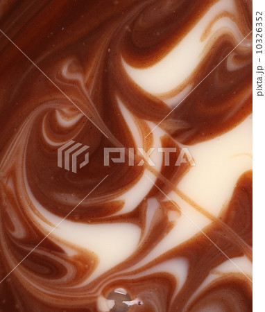 Twisted chocolate cream texture. 10326352
