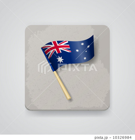 Australia flag, vector icon Australia flag, vector icon 10326984
