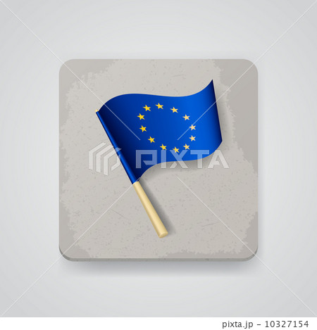 European Union flag, vector icon 10327154
