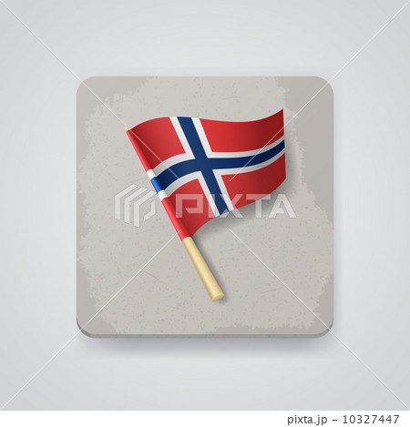 Norway flag, vector icon Norway flag, vector icon 10327447