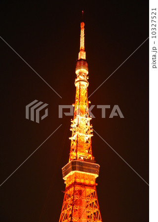 東京タワーのライトアップ 10327521