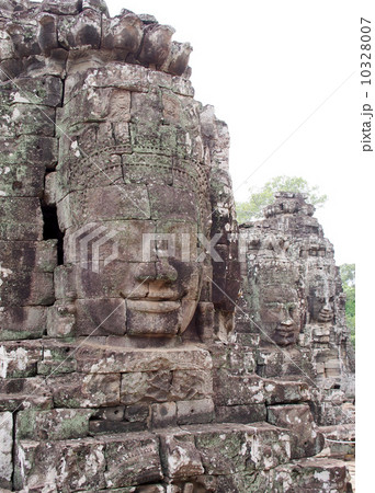 世界遺産 アンコール遺跡 バイヨン 人面塔 世界遺産 アンコール遺跡 バイヨン 人面塔 10328007