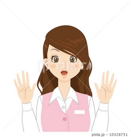 驚く女性社員 10328751