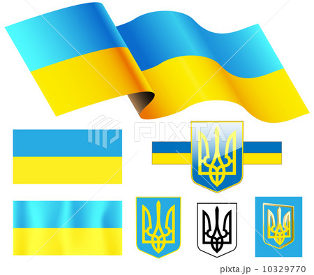Flag of Ukraine 10329770