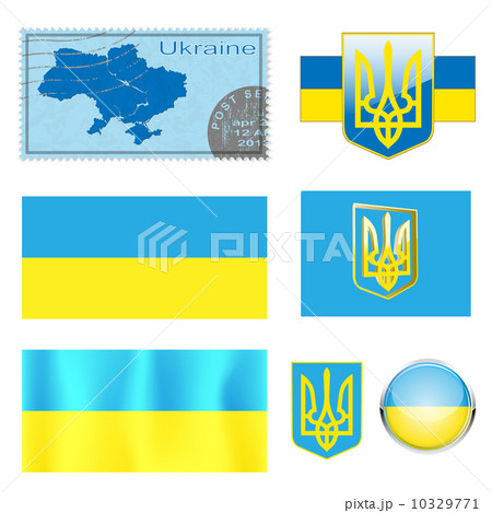 Map of Ukraine 10329771