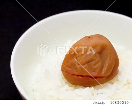 梅干ご飯(横構図) 梅干ご飯(横構図) 10330010