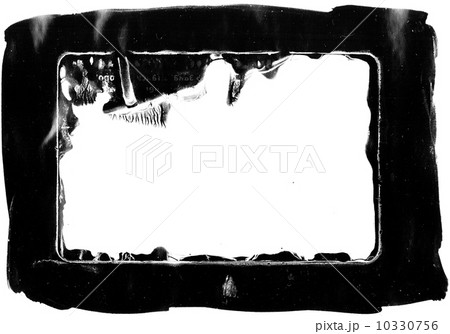 Black grungy ink frame Black grungy ink frame 10330756