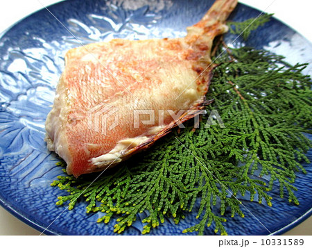 焼き魚 赤魚の粕漬焼き 赤魚鯛の写真素材