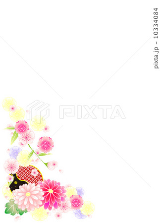 和柄　花柄 10334084