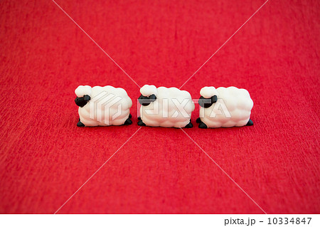 未年年賀状素材 未年年賀状素材 10334847