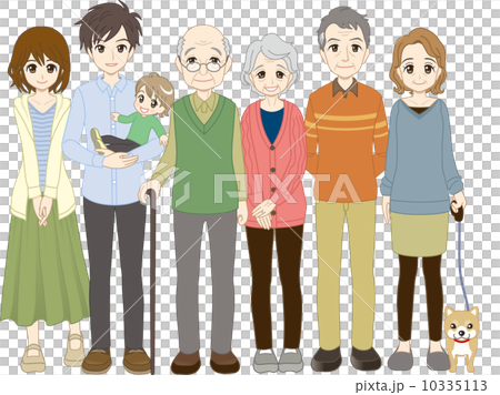 Four Generation Family Assembly 10335113