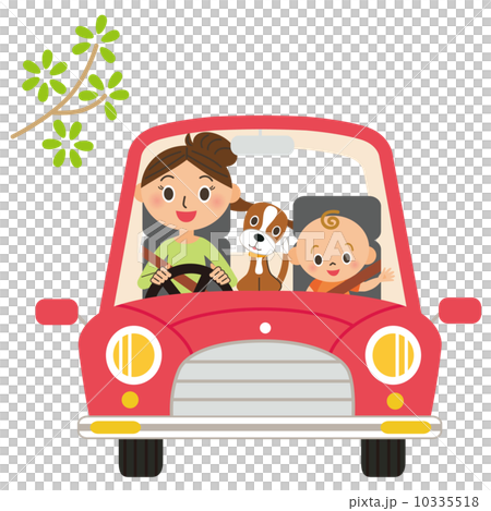 與媽媽和寶寶一起開車 10335518