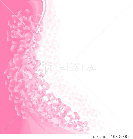 曲線と花 10336305