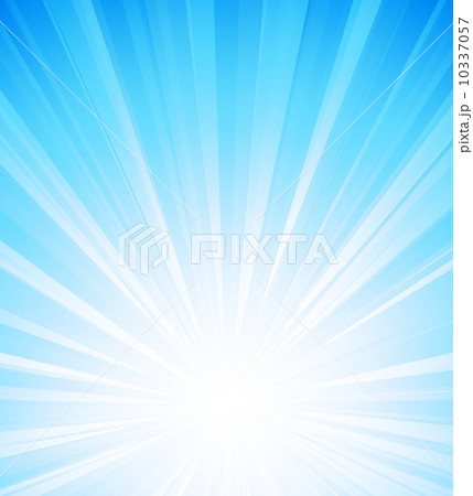 Blue summer sun light burst 10337057