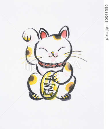 味わいの墨絵 10343530