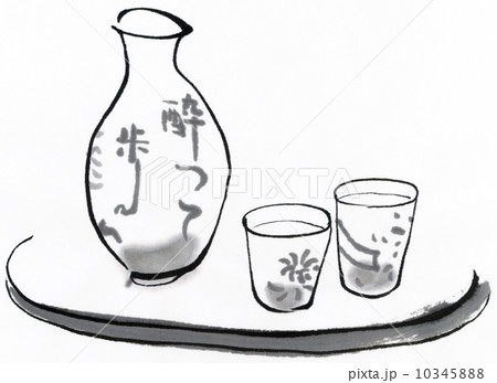 墨絵 四季折々 墨絵 四季折々 10345888