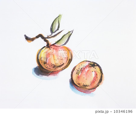 味わいの墨絵 10346196