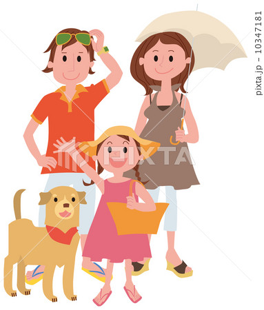 家族旅行 10347181