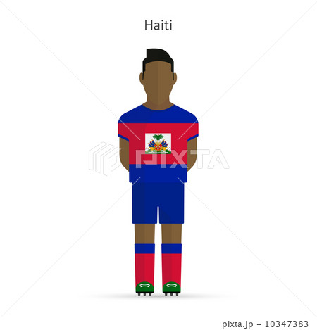 Haiti football player. Soccer uniform. Haiti football player. Soccer uniform. 10347383