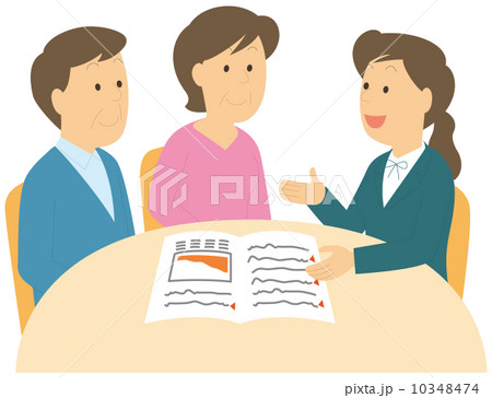 シニアと家族 10348474