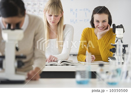 Students in science lab Students in science lab 10350500