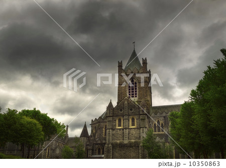 Stormy sky over Christ Church Cathedral Stormy sky over Christ Church Cathedral 10350863