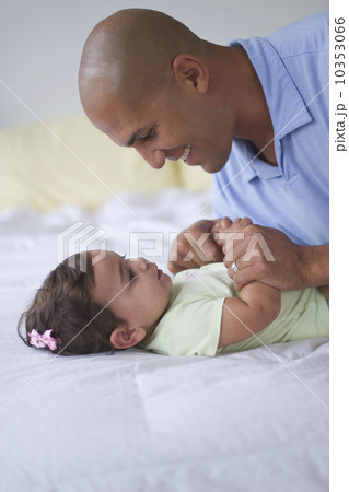 Father with small girl (12-18 months) Father with small girl (12-18 months) 10353066