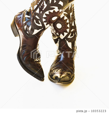 Pair of cowboy shoes 10353223