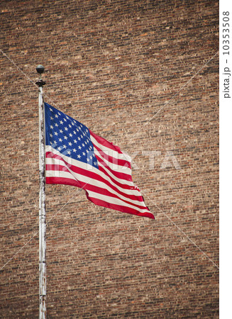 USA, New York, New York City, American flag USA, New York, New York City, American flag 10353508