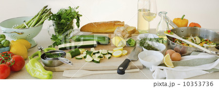 Healthy food, studio shot 10353736