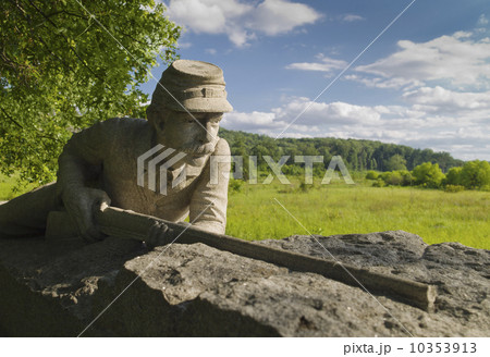 Monument to 96th Pennsylvania regiment 10353913