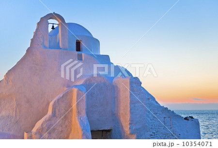 Greece, Cyclades Islands, Mykonos, Chora, Church of Panagia Paraportiani Greece, Cyclades Islands, Mykonos, Chora, Church of Panagia Paraportiani 10354071