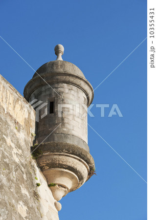 Puerto Rico, Old San Juan, turret of El Morro Fortress Puerto Rico, Old San Juan, turret of El Morro Fortress 10355431