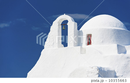 Greece, Cyclades Islands, Mykonos, Paraportiani church 10355663