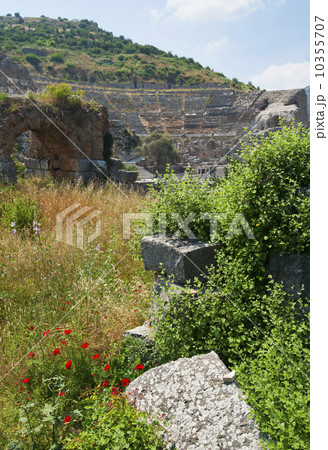 Turkey, Ephesus, Roman amphitheatre 10355707
