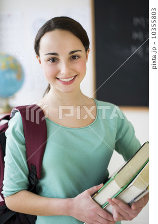 Portrait of schoolgirl (14-15) 10355803