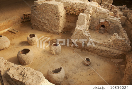 Greece, Athens, Archaeological site of Roman Bath 10356024