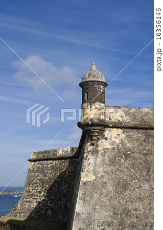 Puerto Rico, Old San Juan, section of El Morro Fortress Puerto Rico, Old San Juan, section of El Morro Fortress 10356146