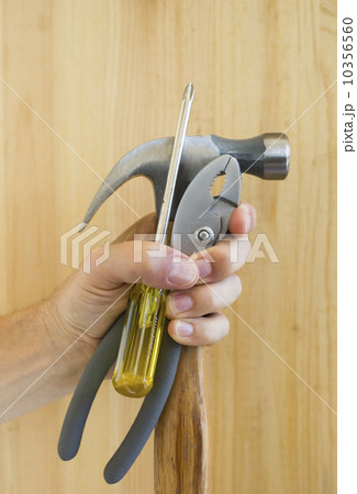 Hand holding tools 10356560