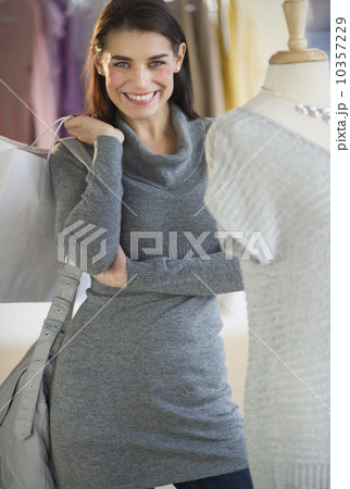 Young attractive woman shopping 10357229