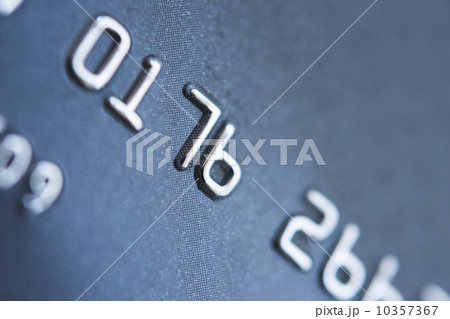 Detail of credit card, studio shot Detail of credit card, studio shot 10357367